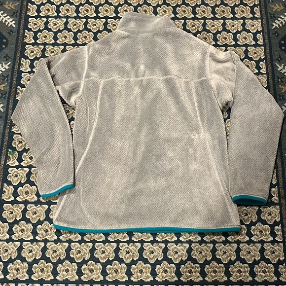 Patagonia Re-Tool Half-Snap Pullover Jacket Gray Teal - Picture 2 of 7